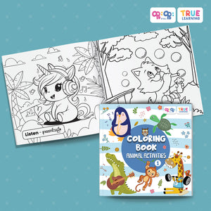 Coloring book Animal Activities ( 1 )