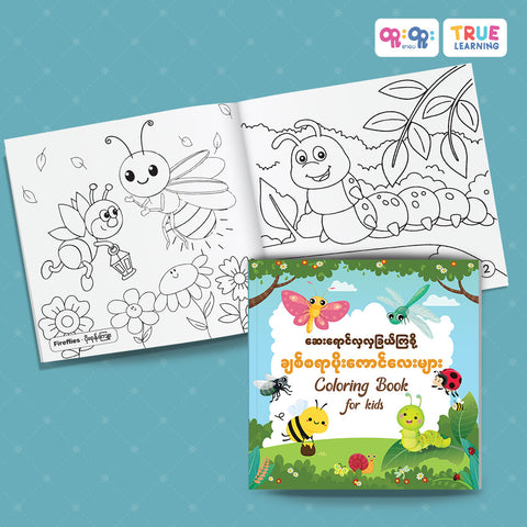 Insects Coloring Book