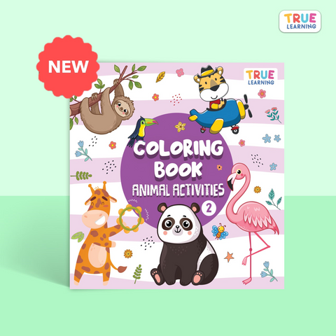 Coloring book Animal Activities ( 2 )