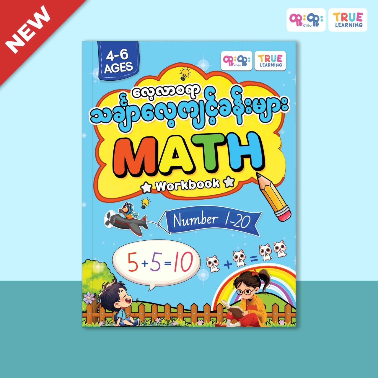 Math Workbook (4-6 Ages)