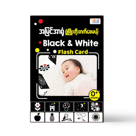 Black & White Flashcards (24 Cards)