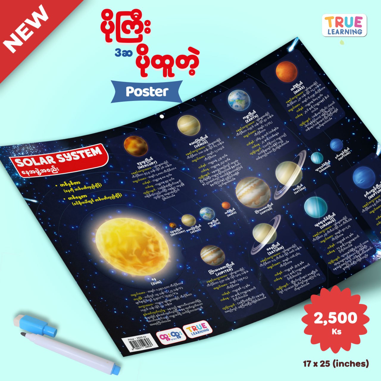 Solar System Poster