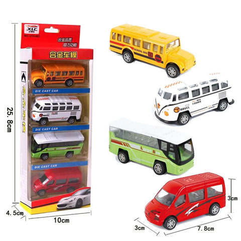 Bus Car Set (4pcs)