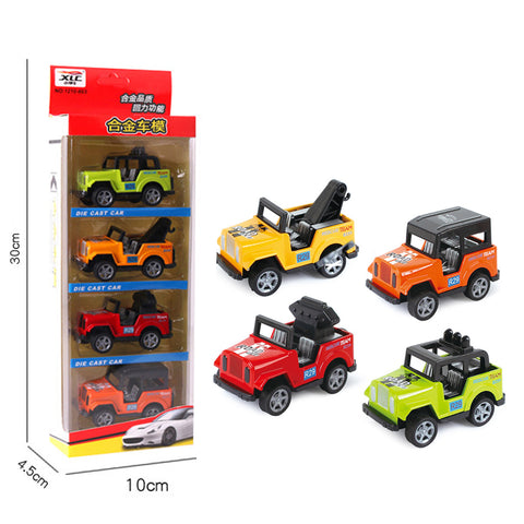 Jeep Car Set (4pcs)