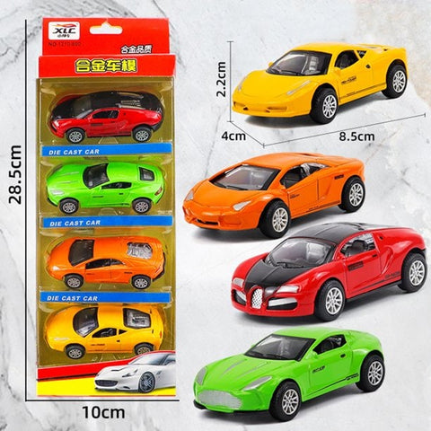 Sport Car Set (4pcs)
