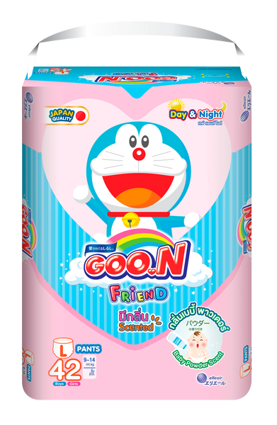 Goo.N Friend Powder & Super Jumbo Pants L-42 ( 9-14 kg)