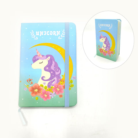 Unicorn Elastic Band Note Book