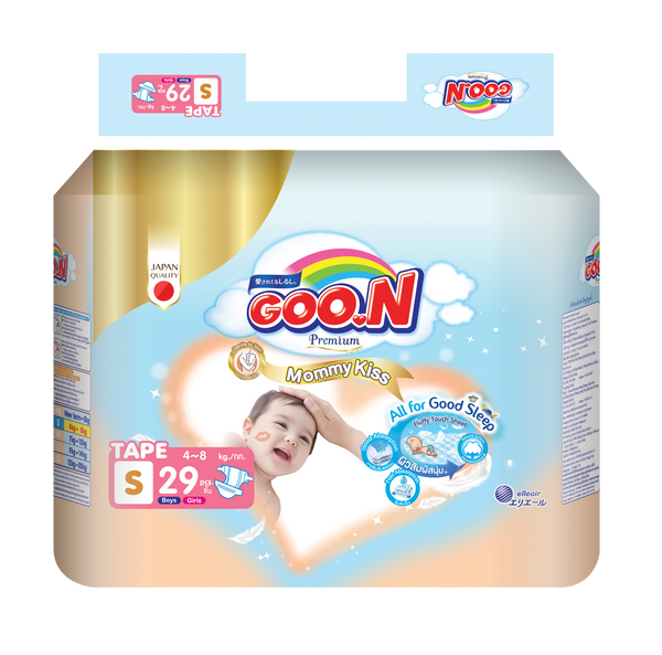 GOO.N Premium Mommy Kiss Tape S 29 (4-8kg)