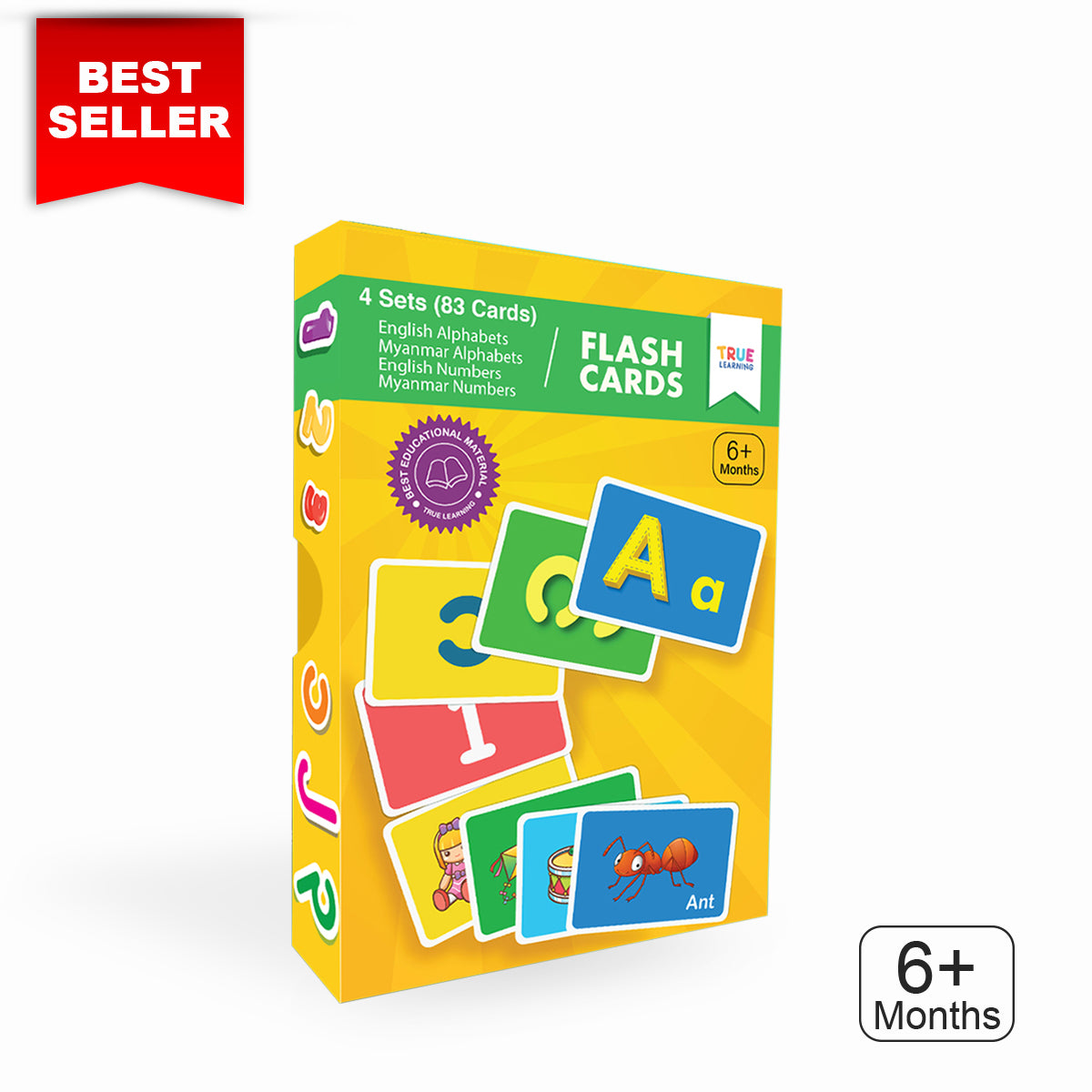 Essential Flashcards 4 sets (83 Cards) - True's Myanmar