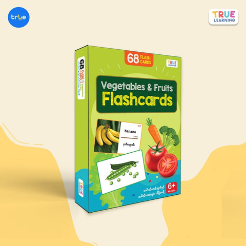 Vegetables & Fruits Flashcards New (68) Cards