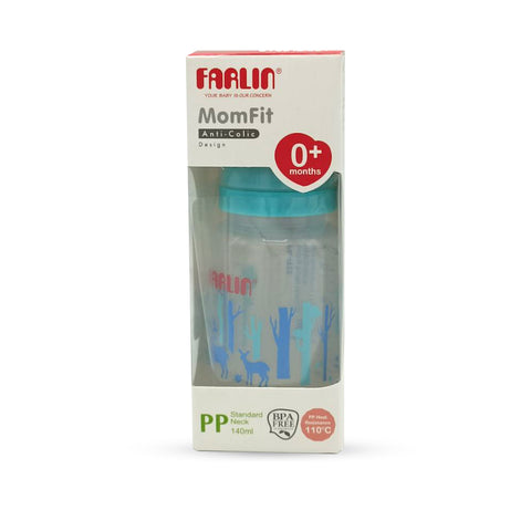 Farlin PP Standard Neck Feeding Bottle 0M+ Blue (140ml)