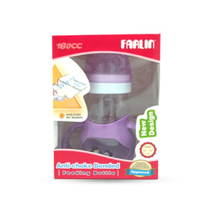 Farlin Angle Feeding Wide Neck Handle Bottle (180ml)