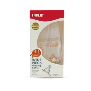 Farlin Wide Neck Feeding Bottle 0M+ (200ml)