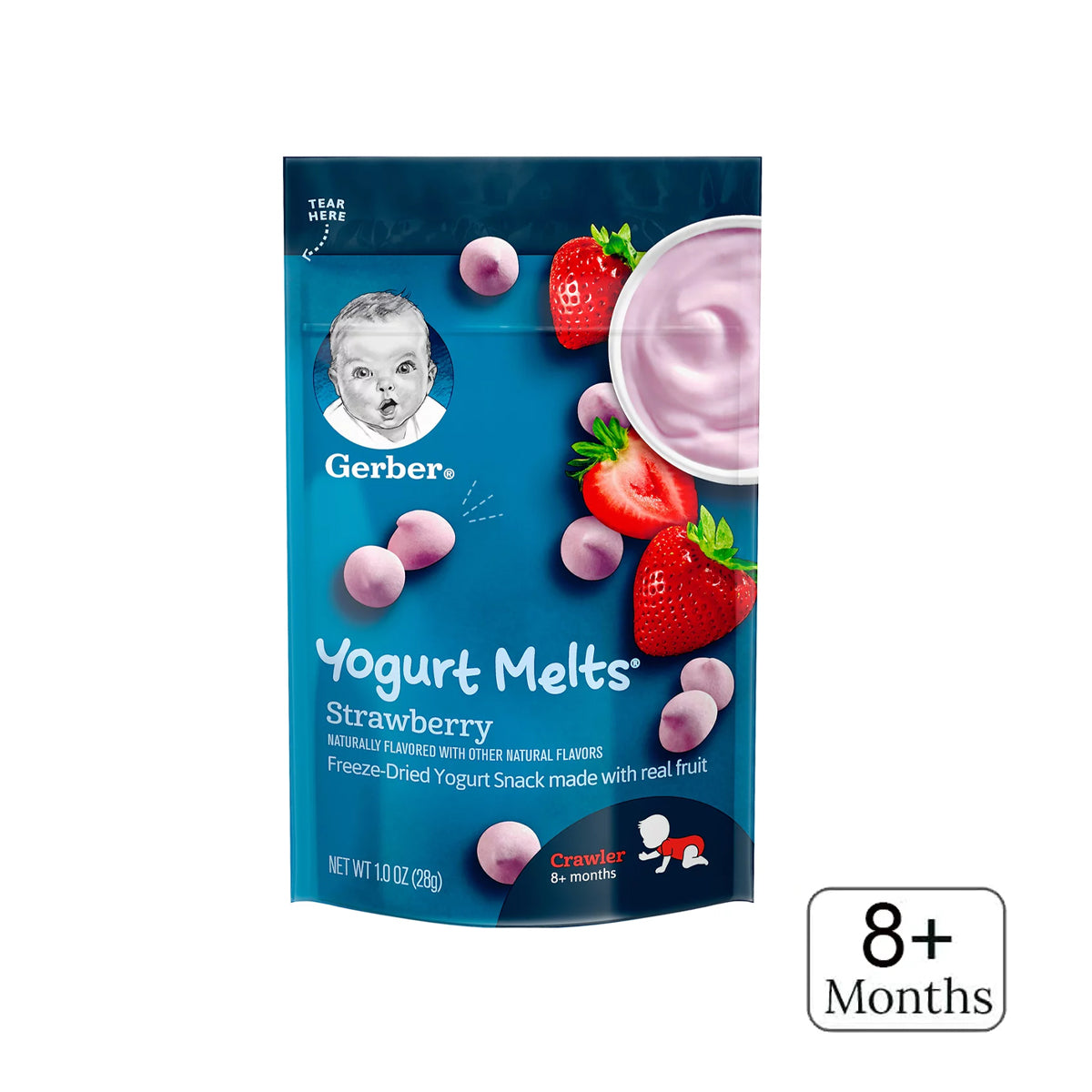 Gerber Yogurt Melts - Strawberry (28g)