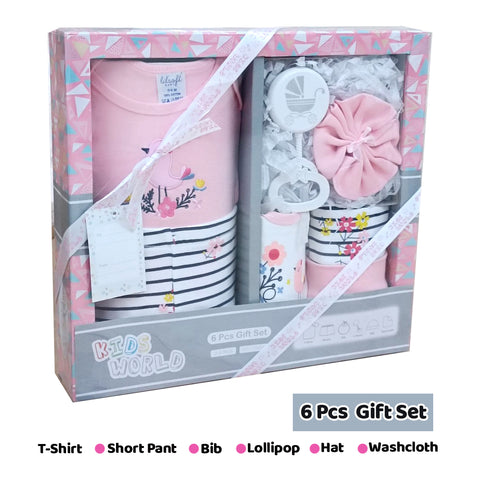 Kids world Gift Set Pink (6pcs)