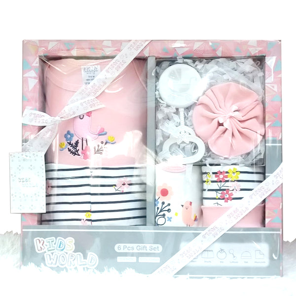 Kids world Gift Set Pink (6pcs)