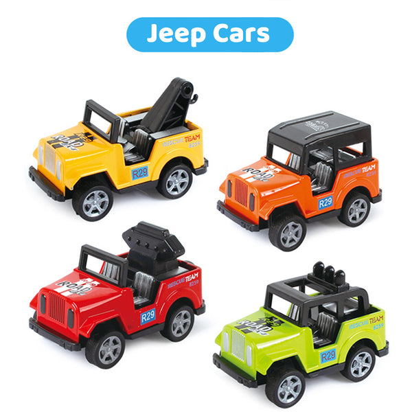 Jeep Car Set (4pcs)