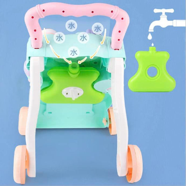 Green Baby Music Walker