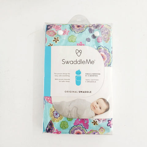 Summer-Swaddle Me Butterfly Girl