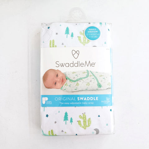 Summer-Swaddle Me Cactus
