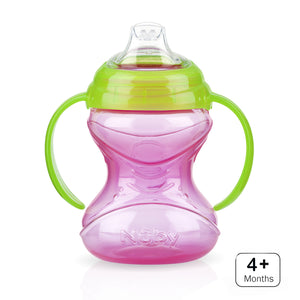 Nuby-Grip & Slip Click it Cup 4M+(300ml)