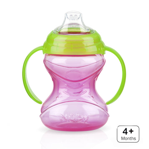 Nuby-Grip & Slip Click it Cup 4M+(300ml)