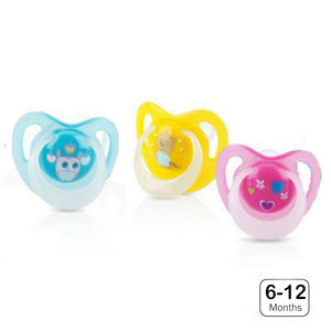 Nuby-Orthodontic Pacifier 1pcs (6-12M)