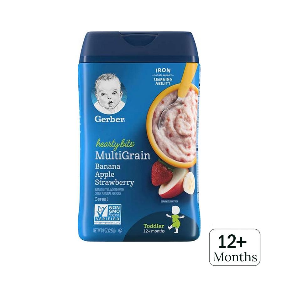 Gerber-Multigrain ,Banana, Apple, Strawberry (227g)