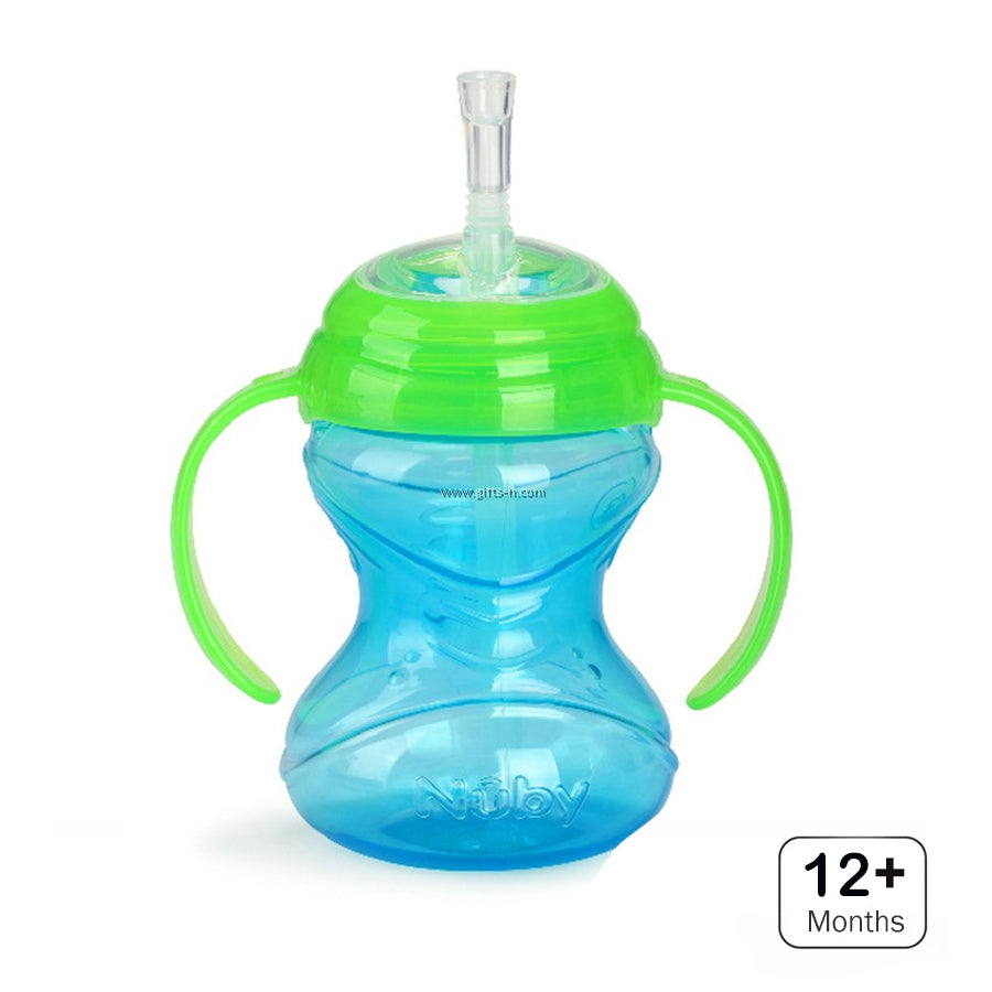 Nuby-Flex Straw Click it Cup 12M+(240ml)