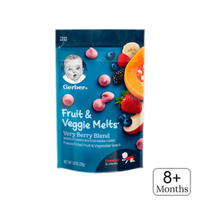 Gerber Fruit & Veggie Melts - Very Berry Blend (28g)