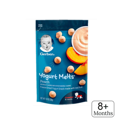 Gerber Yogurt Melts - Peach