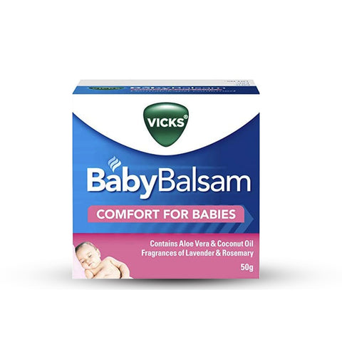 Vicks- Baby Balsam (ကလေးရင်လူးဆေး)