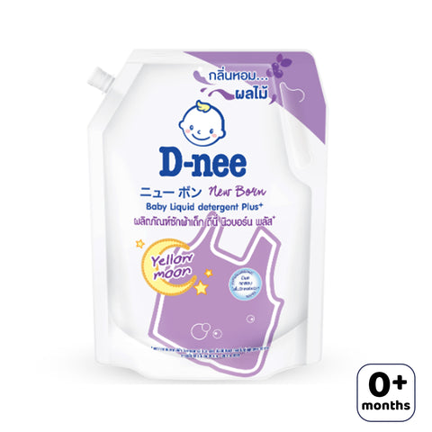 D-nee Baby Liquid Detergent Plus+ Yellow Moon (1400ml)