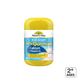 Nature's Way-Vita Gummies Calcium + Vitamin D (60 pastilles)