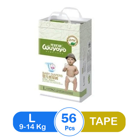 Wuyoyo Diaper Tape L(56pcs)