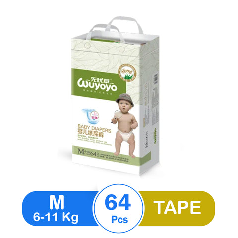 Wuyoyo Diaper Tape M(64pcs)