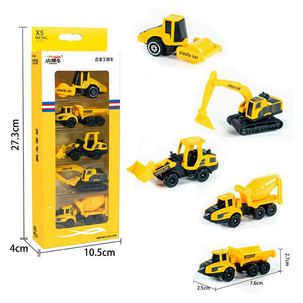 Engineering Car Set (5pcs)