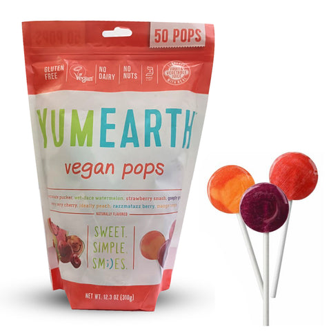 Yum Earth Vegan Pops (50  Pops)